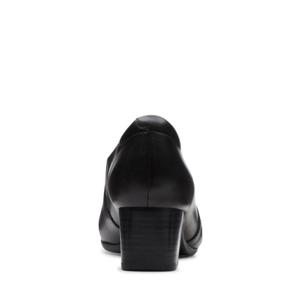 Clarks Womens Un Damson Adele Heels Black | CA-2647180